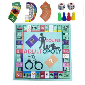 ADULT OPOLY COUPLES BOARD GAME
