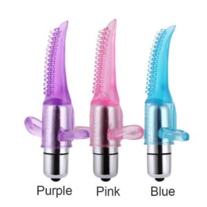 ORAL LICKING VIBRATING FINGER (purple)