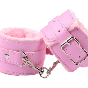 SEX & MISCHIEF ADJUSTABLE CUFFS (PINK) LEG CUFFS