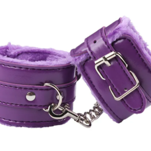 SEX & MISCHIEF ADJUSTABLE CUFFS (purple) LEG CUFFS