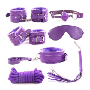 BEGINNERS BONDAGE FANTACY KIT (PURPLE)