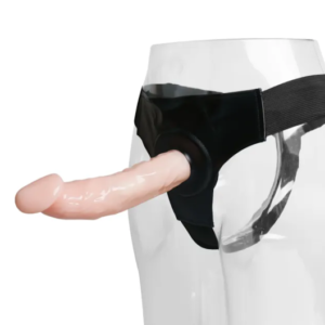 FLESH COLOR HALLOW STRAP ON DILDO