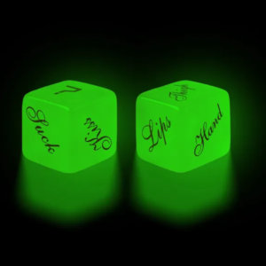 GLOW IN THE DARK SEX DICE