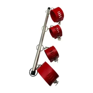 STAINLESS STEALPIPE LINE RESTRAINT BELT RED