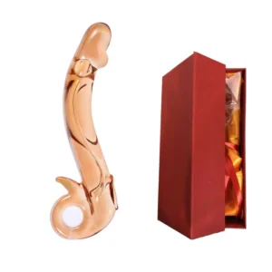 TICKLER GLASS DILDO