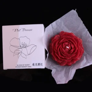 SKIN SAFE RED ROSE WAX SCENTED CANDEL