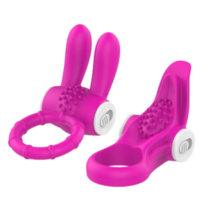 VIBRATING COCK RING BUNNY EARS
