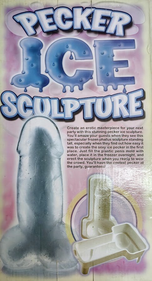 PECKER ICE SCULPTURE