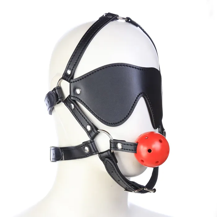 PLAYFUL RESTRAINT SETWIITH GAG BALL (RED) - Image 2