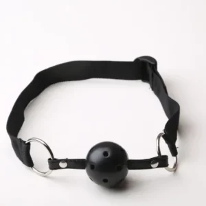 GAG BALL RESTRAINT (BLACK)