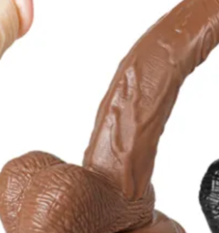 BEING FETISH 6.5 REALISTIC DILDO(BROWN)