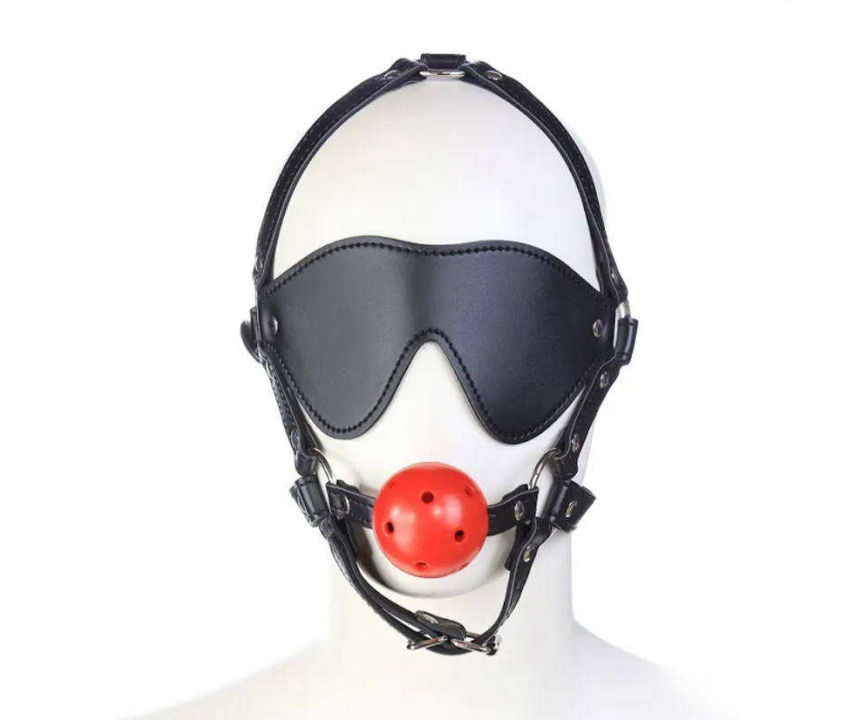 PLAYFUL RESTRAINT SETWIITH GAG BALL (RED)