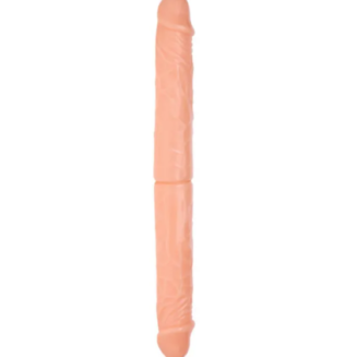20" FLESH COLORED DOUBLE ENDED DILDO
