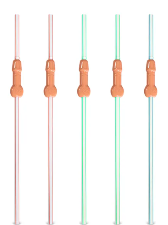 PENIS PARTY DRINKING STRAWS