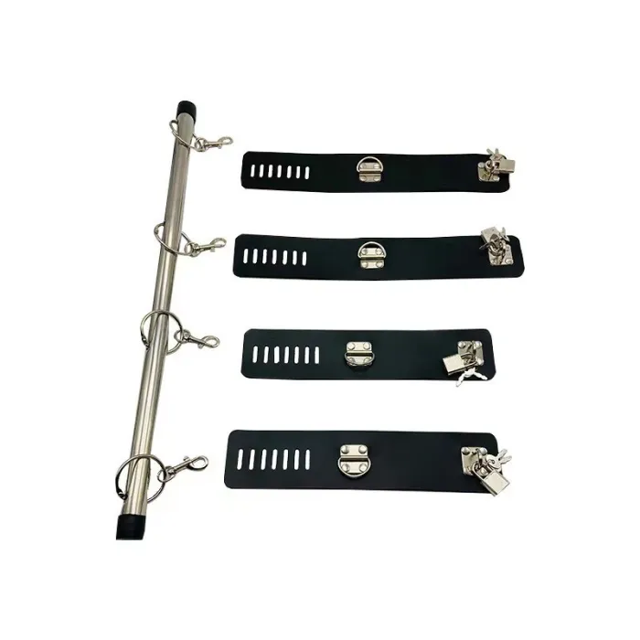 STAINLESS STEAL PIPELINE RESTRAINT BELT (BLACK)
