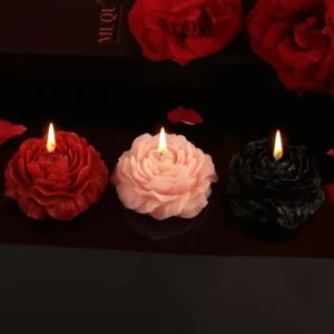 SKIN SAFE PINK ROSE WAX SCENTED CANDEL