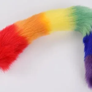 FOX TAIL WITH METAL ANAL PLUG