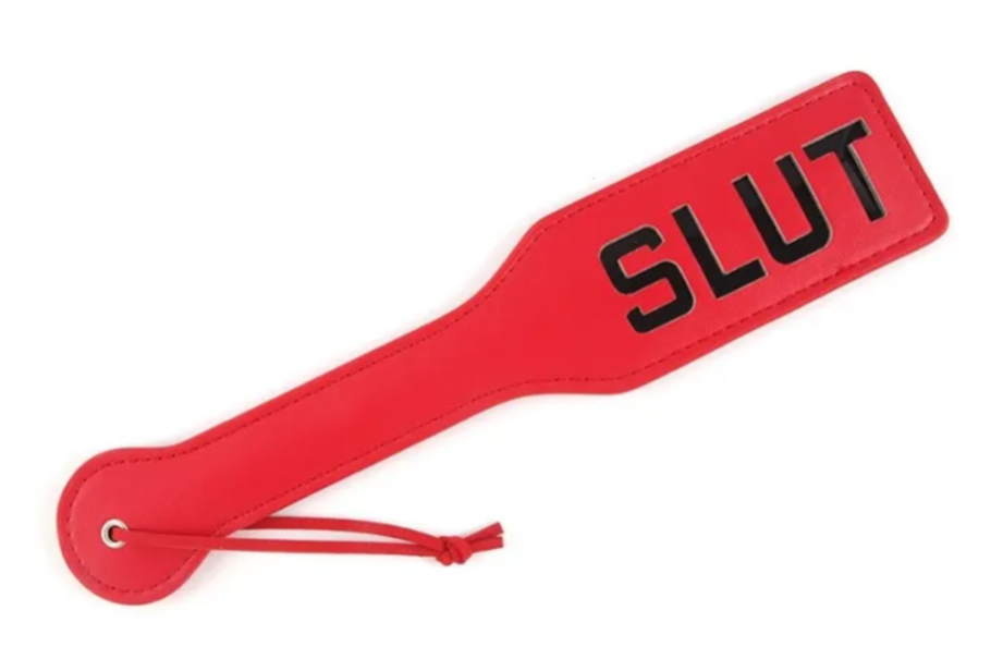 SLUT SPANKING PADDEL