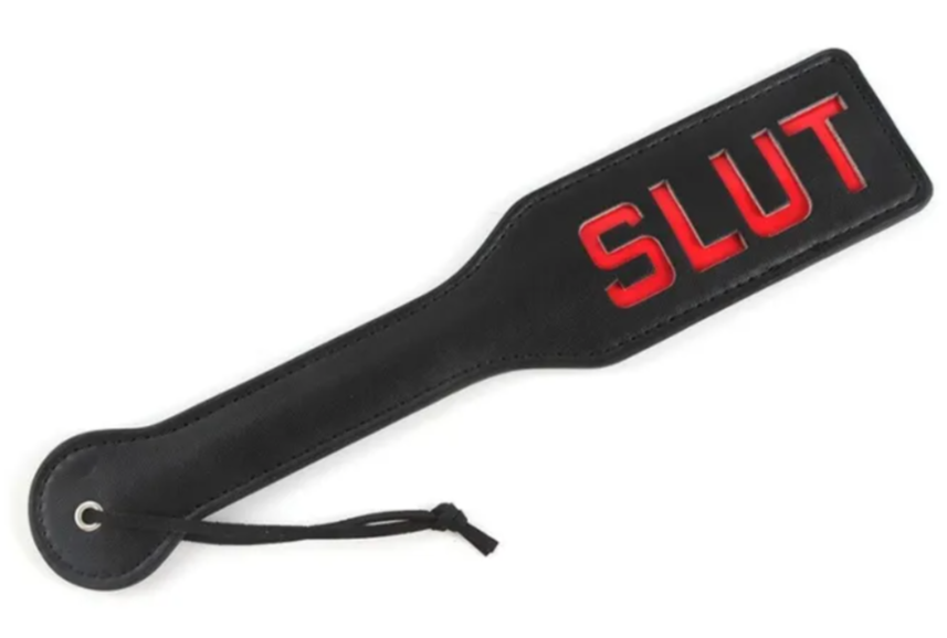SLUT SPANKING PADDEL